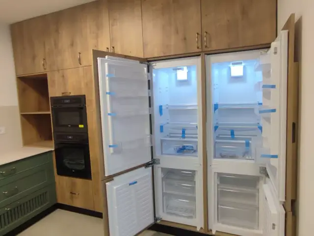 מטבח בעיצוב וייצור איפאה נגרים — פרויקט מטבח כפרי בבית פרטי